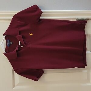 Polo maroon boys 10-12